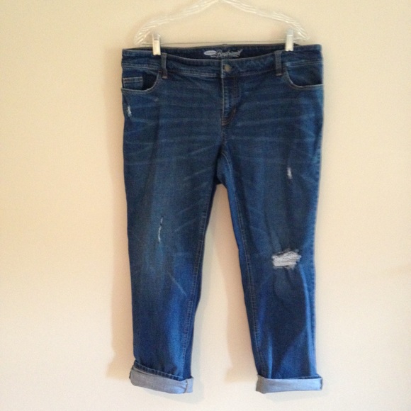old navy plus size boyfriend jeans